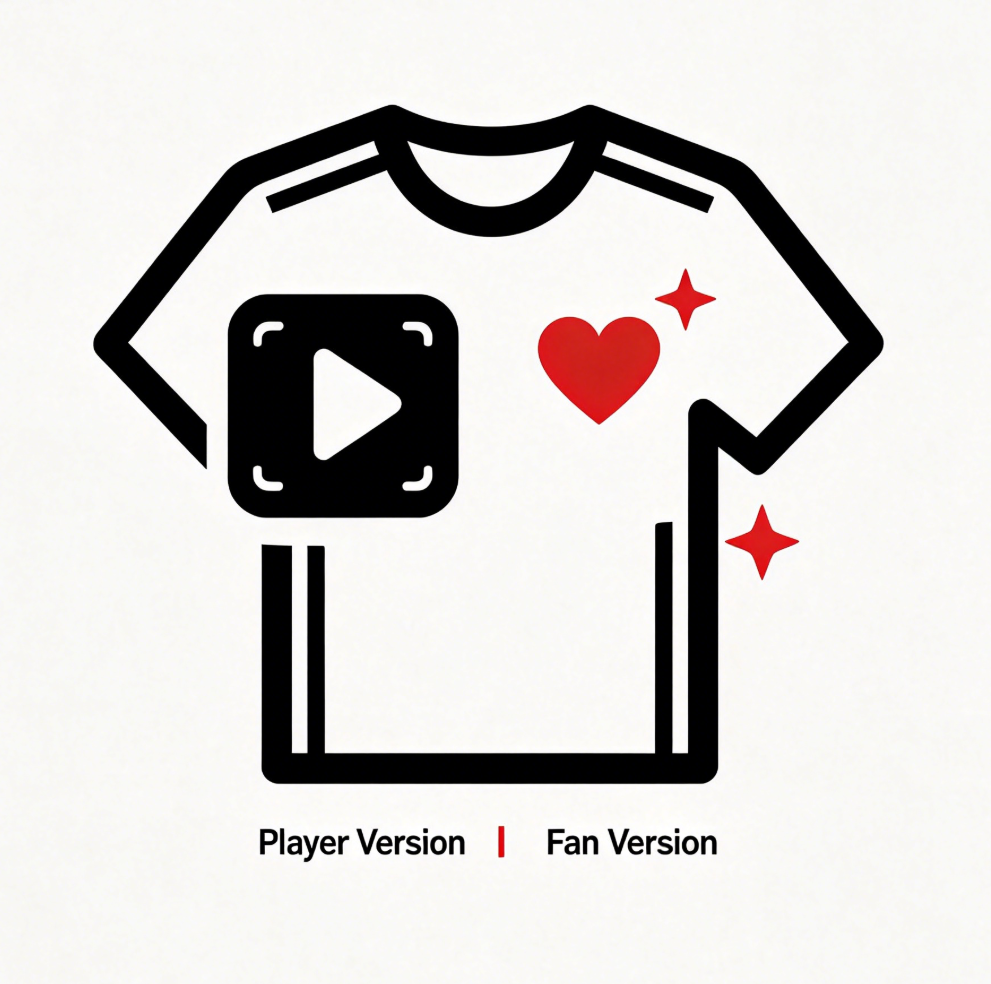 Player version or fan version? - SHEYEEPY TRADING LIMITED